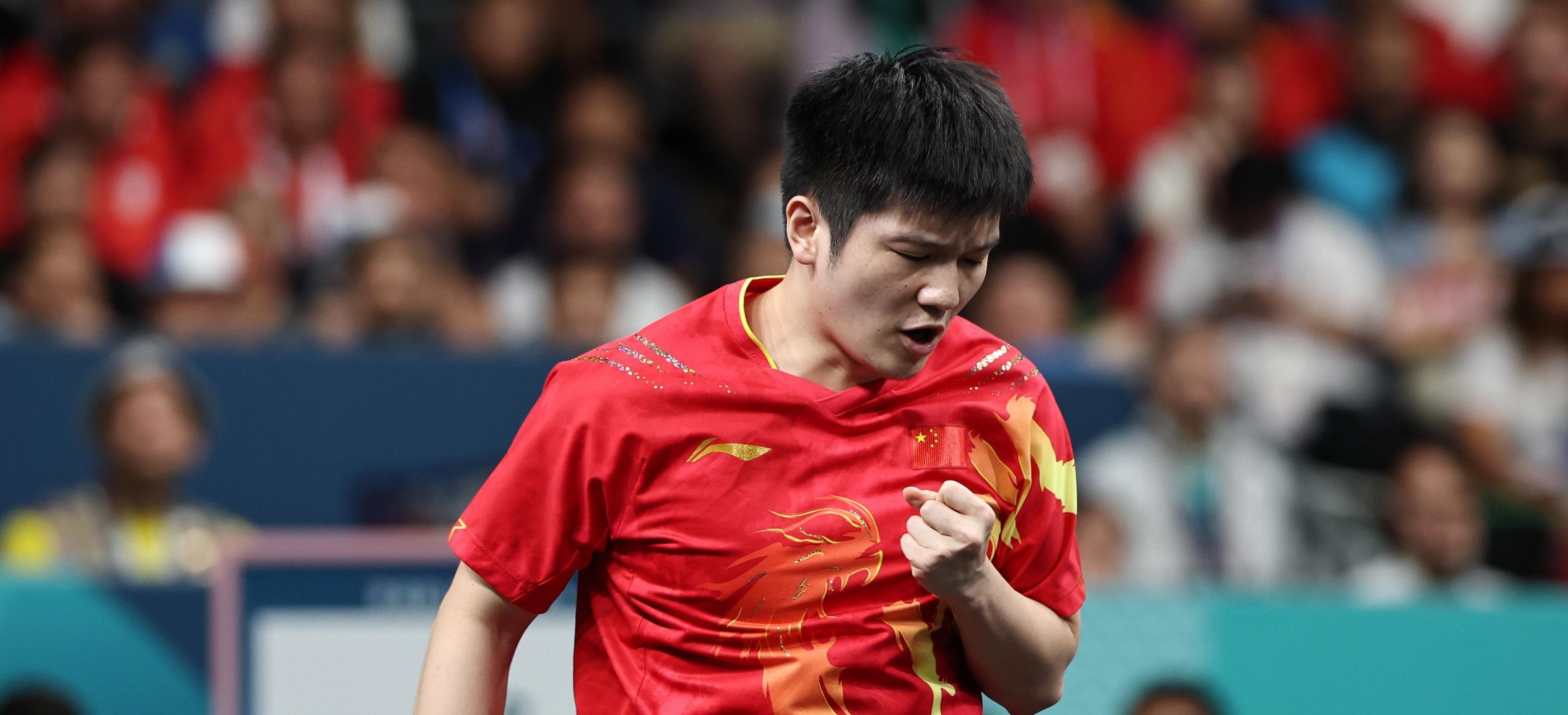 包含中国乒乓球队绝杀德国乒乓球队，樊振东惊艳世界的词条